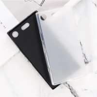 For Sony Xperia XZ1 Compact Case Soft Silicone Black TPU Case Cover For Sony Xperia XZ1 Compact Silicone Phone Cover