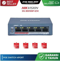 Switch hub POE hikvision DS-3E0105P-E/M