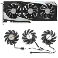 THE NEW 78MM 4PIN T128010SU GA81S2U PLD08010S12HH for GIGABYTE GeForce RTX 3060 Ti RX 6600 6700 XT GAMING graphics card cooling