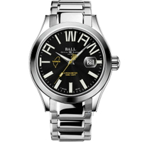 BALL 波爾錶 Watch 騰雲號130週年台灣限定機械錶(NM9028C-C34C-BK)-43mm-黑面鋼帶【刷卡回饋 分期0利率】