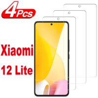 2/4Pcs Screen Protector Glass For Xiaomi 12 Lite Tempered Glass Film