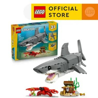 LEGO Creator 31381 Fierce Shark with a Treasure Chest (379 Pieces), Building Block, Toys, Bricks