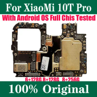 Motherboard For Xiaomi 10T PRO Unlocked Mainboard With Full Chips Logic Board For Xiaomi 10T PRO