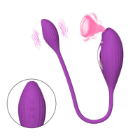 Adult Products G Spot Vibrator Vagina Vibrating Egg Wearable Dildo Vibrator Sucker Clitoris Stimulator Sucking Vibrator