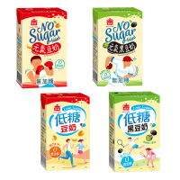 義美 元氣無加糖/低糖豆奶系列250mlx24入/箱(豆奶/黑豆奶)
