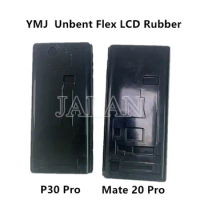 YMJ LCD Unbent Flex Rubber For Huawei P30 Pro / Mate 20 Pro Mate20pro Laminating Display Touch Screen Glass Repair No Hurt LCD