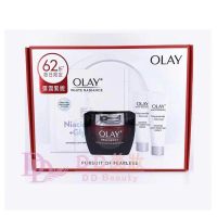 OLAY - Olay 新生高效緊緻護膚霜50克 + 光曜精華6毫升2支 + 彈力面膜2片