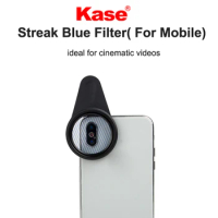 Kase Streak Blue Filter for iPhone Huawei Samsung Smart Phone,Ideal for Cinematice Videos