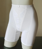 FIORI Celana Pants LINDIA GIRDLE White | Celana Ketat Pelangsing Perut dan Paha