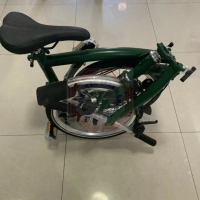 BNIB READY BISA COD BROMPTON RACING GREEN S6L BRAND NEW SN 19