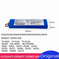 Original ECOVACS DEEBOT OZMO 920 900 901 905 930 937 Lithium Battery Repair Replacement Accessories