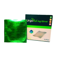 Urgotul Ag silver 10 x 12 cm / jaring mengandung antiseptik 1 pcs
