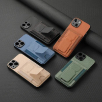 Retro Solid Color Phone Case For Samsung Galaxy S24 Ultra S23 FE S22 S21 S20+ S9 Note20 Ultra Note10 Holder Phone Cover