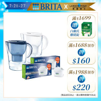 【BRITA官方】Marella 馬利拉濾水壺 3.5L(藍/白)(含MAXTRA PRO濾芯 全效型x1)