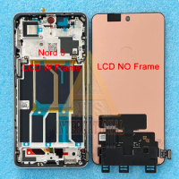 AMOLED Original For OnePlus Nord 3 CPH2491 LCD Nord3 Screen Display Frame +Touch Panel Digitizer For OnePlus Nord CE3 LCD CE 3