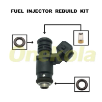 Fuel Injector Service Repair Kit Filters Orings Seals Grommets for 5WY-2817A for Peugeot 405, Peugeot Pars