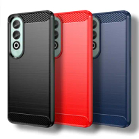 For OnePlus Nord CE4 5G Case For OnePlus Nord CE4 Cover 6.7 Inch Carbon Fiber Shockproof Silicone Bumper For OnePlus Nord CE4 5G