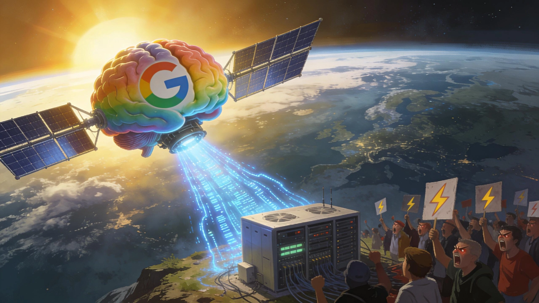Google partners with SpaceX to launch orbital AI data centers — Project ...