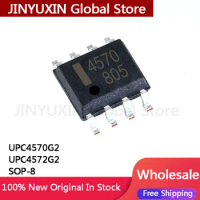 10Pcs UPC4570G2 UPC4570 4570 UPC4572G2 4572 UPC4572 SOP-8 IC Chip Wholesale