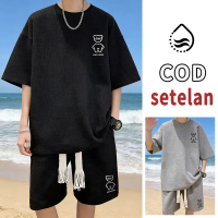 baju pria,setelan,baju kaos pria,celana pendek pria,baju satu set,celana skena pria,celana baggy,Cel