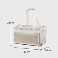 其他品牌 - 寵物雙層包貓咪拉杆箱貓包外出便攜透氣行李箱狗狗推車大空間籠子