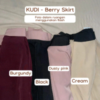 Kudi - Berry Rampel Skirt