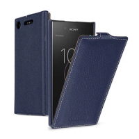 2018 New Business Up Down Flip Case For Sony Xperia XZ1 Compact 4.6" Case Genuine Leather Cover Bag for Sony XZ1 5.2" Cases