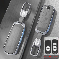 Sarung Kunci MAZDA 2 3 5 6 CX3 CX4 CX5 CX7 CX8 CX9 Leather Car Key Cover Case Accessories