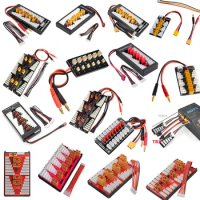 XT60 XT90 XT30 JST T Plug Balance Lipo Battery Parallel Charging Board 2-6S 2-8S for Imax B6 B6AC B8 Quick Charge RC DIY Parts