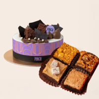 [Pinch Bakehouse] HALAL Blackout Cheesecake 6\ + Assorted Brownies"