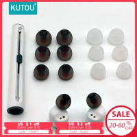 KUTOU Silicone Eartips Ear Caps for Samsung AKG Audio-Technica Xiaomi In-ear Earphone Ear Tips Earbuds Covers Accessories