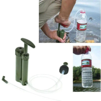 Tabung Pompa Portable Penyaring Air Filter Steril Bersih Minum - Promo