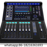 Hot selling professional audio digital mixer 18 Channels Motor Fader dj Desk console mixer digital live sound mixing MQ-18