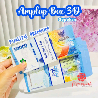 Amplop Lebaran 3D Box Gepokan isi 5 Amplop THR Lebaran 3D Box Kualitas Premium