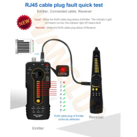 CT66 Tester LAN Network Cable tester RJ45 Twisted pair,RJ11 telephone line, BNC cable etc tester UTP cable test