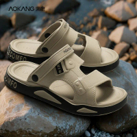 Dép sandal nam Aokang chống trượt, thoải mái khi lái xe, phù hợp cho mùa hè ngoài trời, mẫu mới 2025