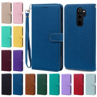 For Redmi Note 8 Pro Case 6.53" Phone Case Leather Wallet Flip Case For Xiaomi Redmi Note 8 Pro Cover Redmi Note8Pro 8pro Fundas