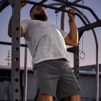 【adidas 愛迪達】D4t Short 男 短褲 運動短褲 休閒短褲 吸濕排汗 灰(IS3832)