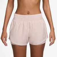 NIKE Women Training Dri-Fit One Mid-Rise 3" 2-In-1 Shorts Celana Fitness Wanita [DX6013-667] A/XL Si