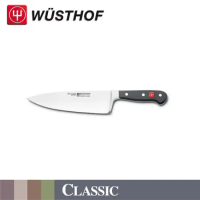 《WUSTHOF》德國三叉牌 CLASSIC 20cm 寬版主廚刀wide cook's knife