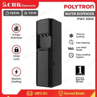 Water Dispenser POLYTRON Galon Bawah PWC 500X – Electric Cooling