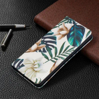 Pattern Leather Case For Apple iPhone 13 12 11 14 Pro XS Max Mini XR X 8 7 Plus SE 2020 2022 SE3 Painting Flip Book Case Cover