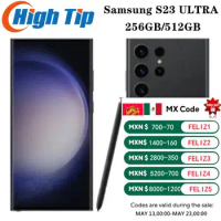 Original Samsung Galaxy S23 Ultra 5G S918U1 Mobile phone 6.8" ROM 256/512GB RAM 8/12GB Snapdragon 8 Gen 2 NFC Android Cell Phone