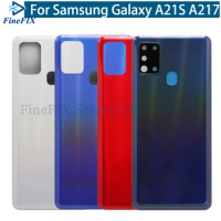 For Samsung Galaxy A21S A217 A217F Housing Back Cover Battery Rear Door Cover+Adhesive