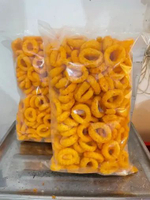 chiki ring balado - snack cincin pedas manis - ciki balado