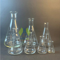 【Thanh toán khi nhận hàng】 Bình Tam Giác Thủy Tinh (Erlen) ONELAB 50ml, 100ml, 250ml, 300ml, 500ml, 