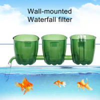 Reliable Aquarium Filter Compact Fish Tank Water Purifier Filter Box Mini Reusable Fish Tank Filter Aquarium Accessories