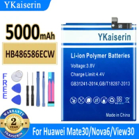YKaiserin HB486586ECW 5000mAh Battery For Huawei Mate 30 Mate30/Mate 30 Pro Mate30 Pro Nova 6/Nova6 SE For Honor VIew 30 V30