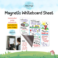 Whiteboard Sheet Papan Tulis Magnet Lembaran A3 A4 Multifungsi untuk Kulkas dan Permukaan Besi