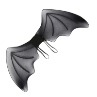 Bat Wings Dragon Fancy Dress Halloween Black Wing Carnival Cosplay Black